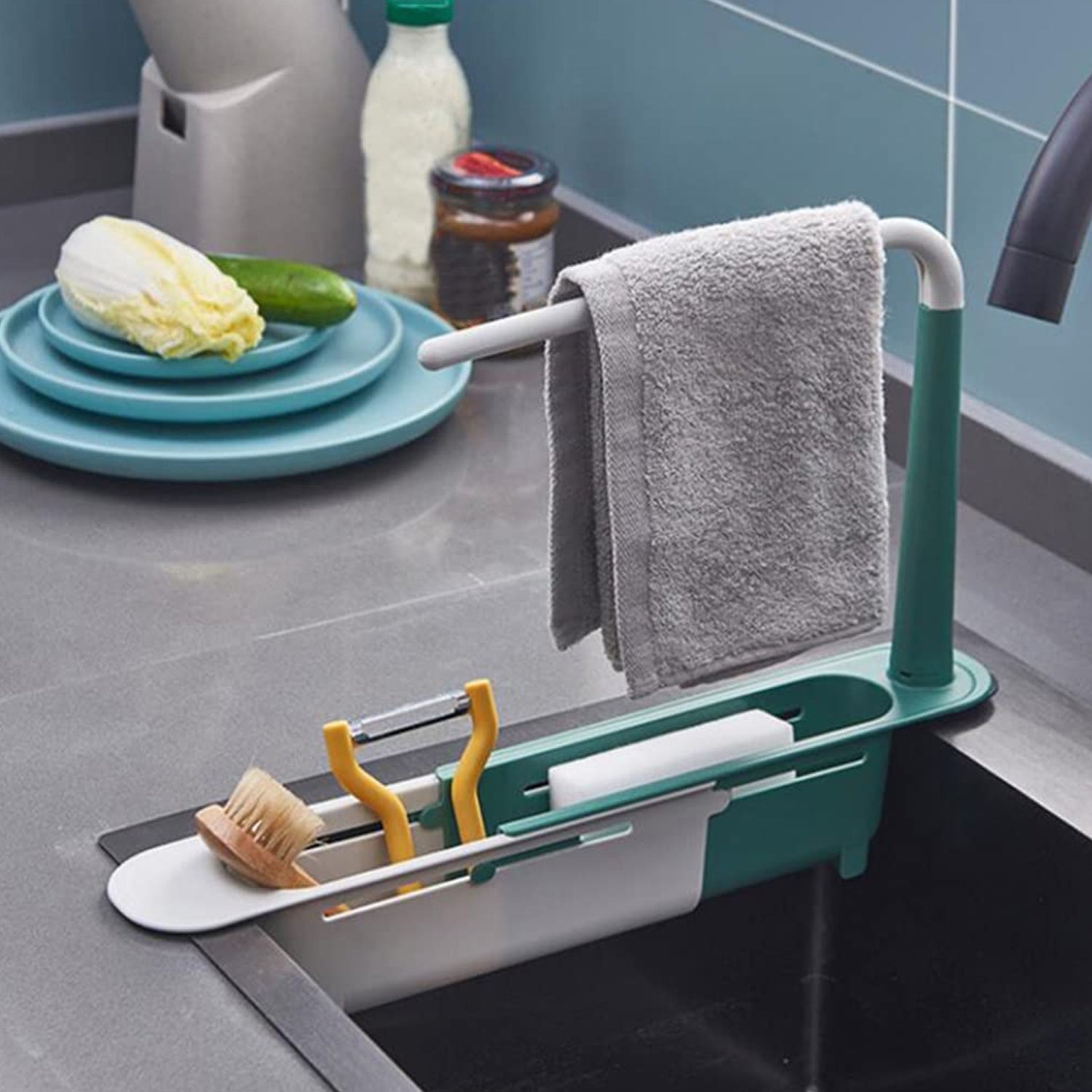 Kitchen drying rack, expandable and compact Kitchen drying rack, expandable and compact
